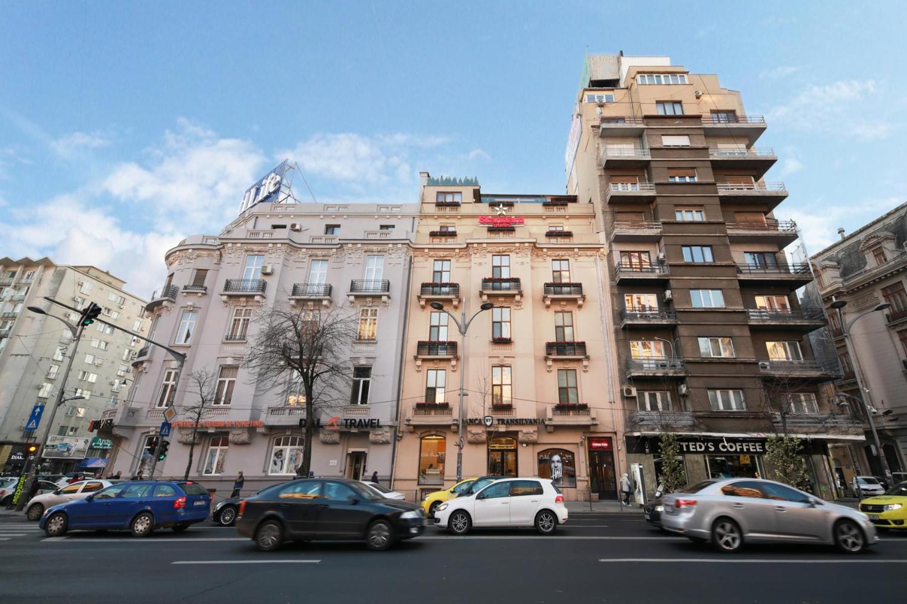 Athenaeum Spacious& Cozy 1Br Prime Location W Balcony Bukarest Exteriör bild